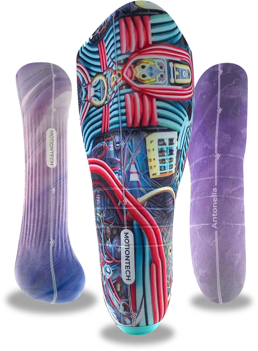 Three UniShore liners &mdash; one silicone hardness throughout, in different textile designs