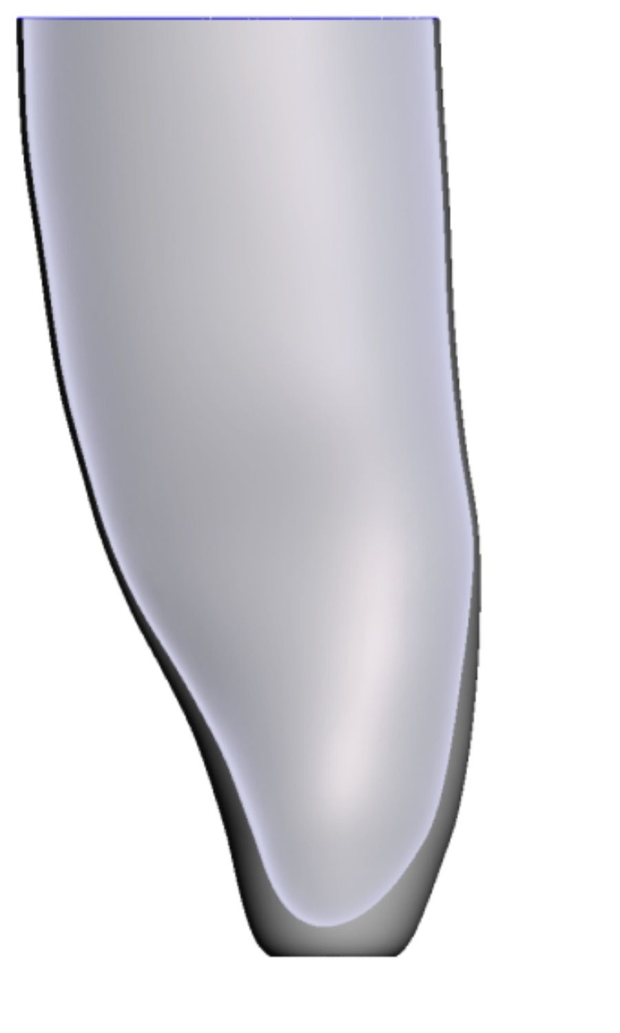 Conico/Appuntito — Modello 3D