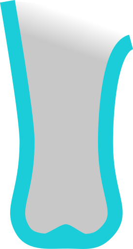 Adapted shape and compressions
