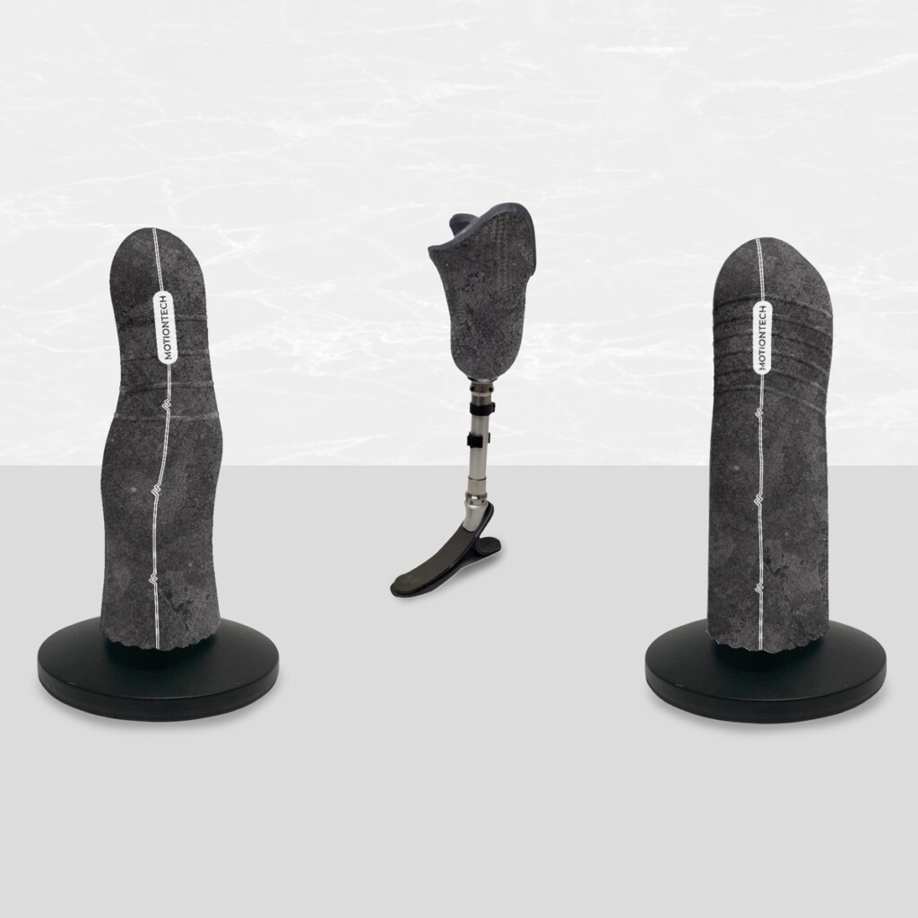 Basalt auf einen Liner aufgebracht