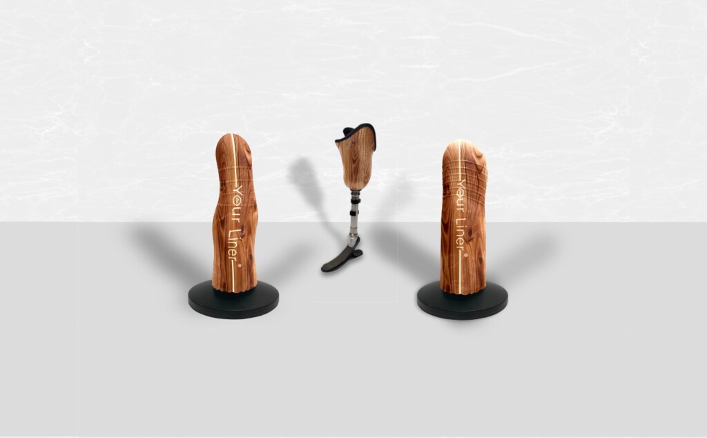 Spruce Plank auf einen Liner aufgebracht